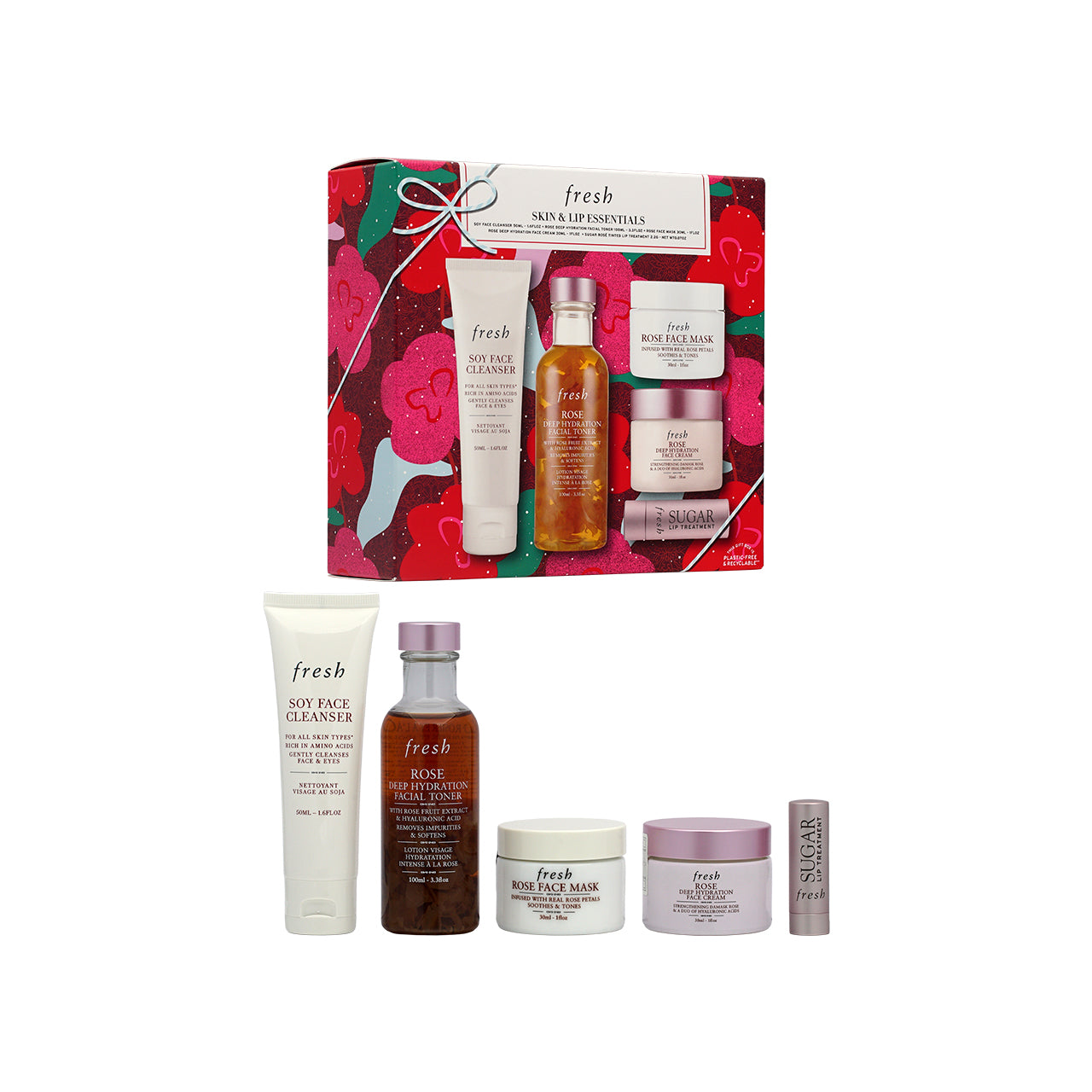 Fresh Skin & Lips Essential Set 5pcs