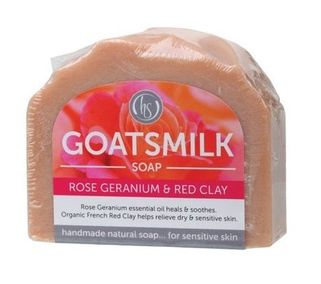 Harmony Soapworks Rose Geranium Goat's Milk Soap 140g x 5 packs