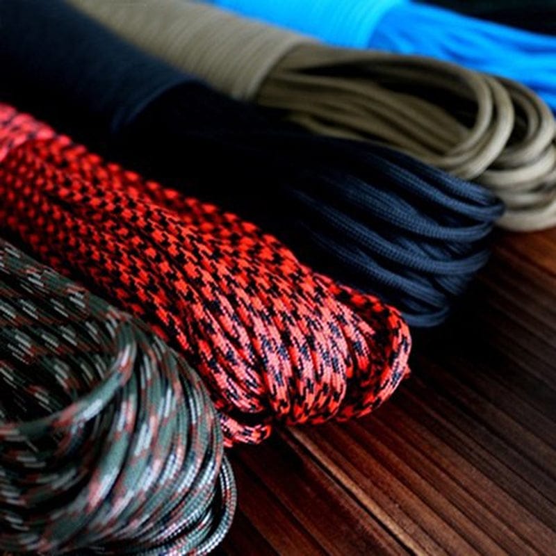 31M 7 Strands Cord Lanyard Rope Outdoor Climbing Camping Survival Equipment