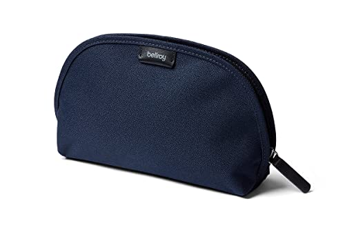 Bellroy Classic Pouch (EDC Zipper Travel Pouch, Water-Resistant Woven Fabric, Holds Pencils, Pens, Tech & Personal Items, Internal Mesh Pockets) - Navy