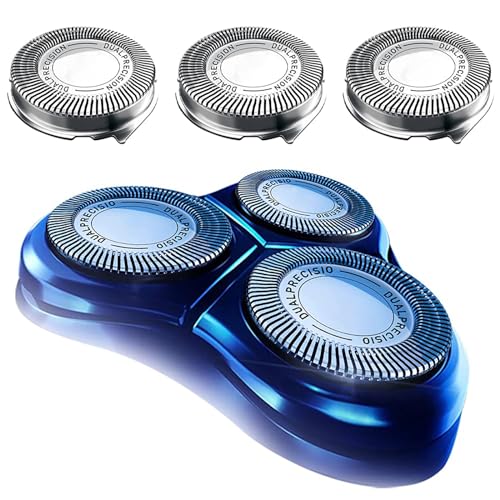 HQ8 Replacement Heads for Philips Norelco Shavers, Compatible with Philips Norelco Aquatec Replacement Heads, HQ8 Blades, New Upgraded