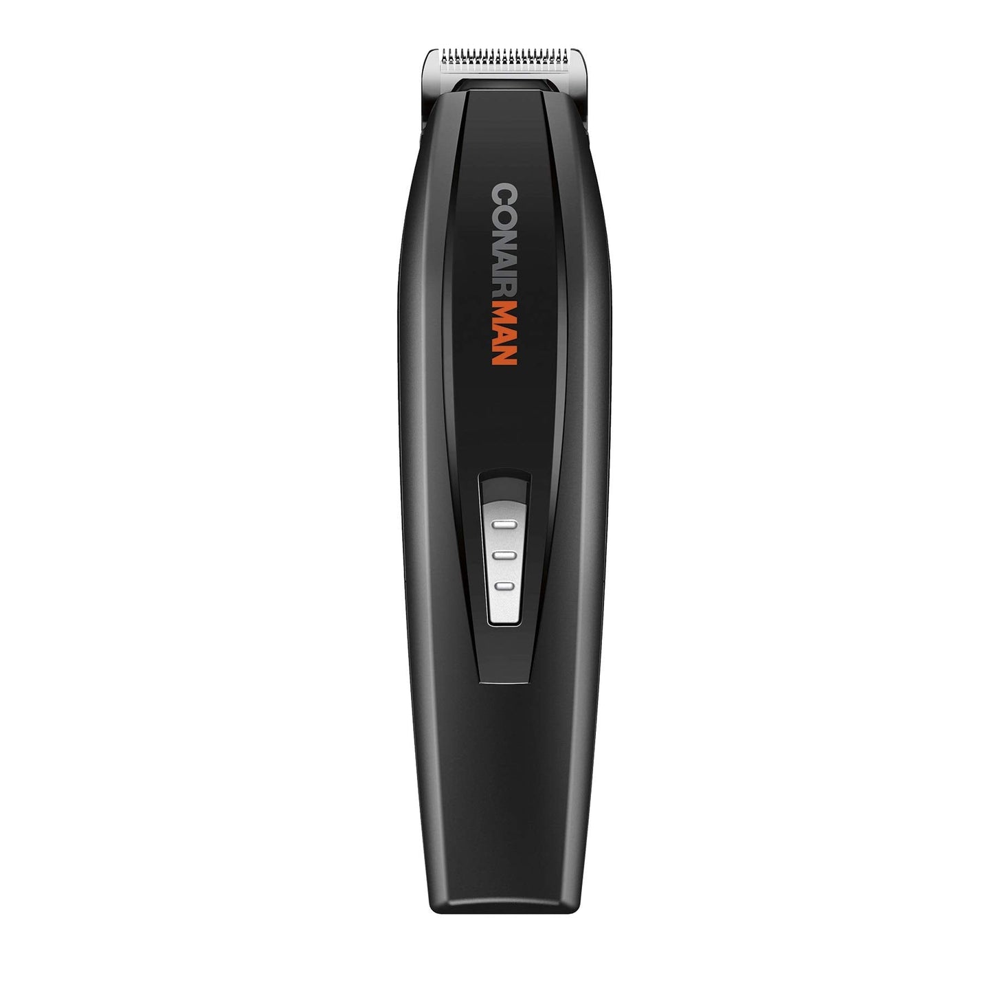 ConairMAN All-in-One Beard Trimmer for Men, Includes Nose and Ear Hair Trimmer, with 5-Position Comb Attachment, 4 piece Men's Grooming Kit, Battery Operated