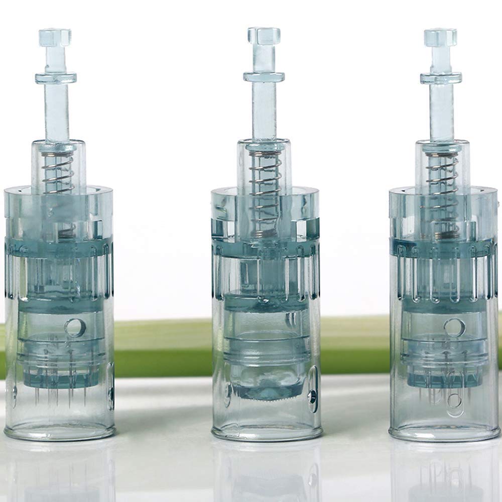 Dr.Pen Ultima M8 Round Nano Cartridges - Original Dr Pen Replacement Parts (Round Nano, 20 pcs)