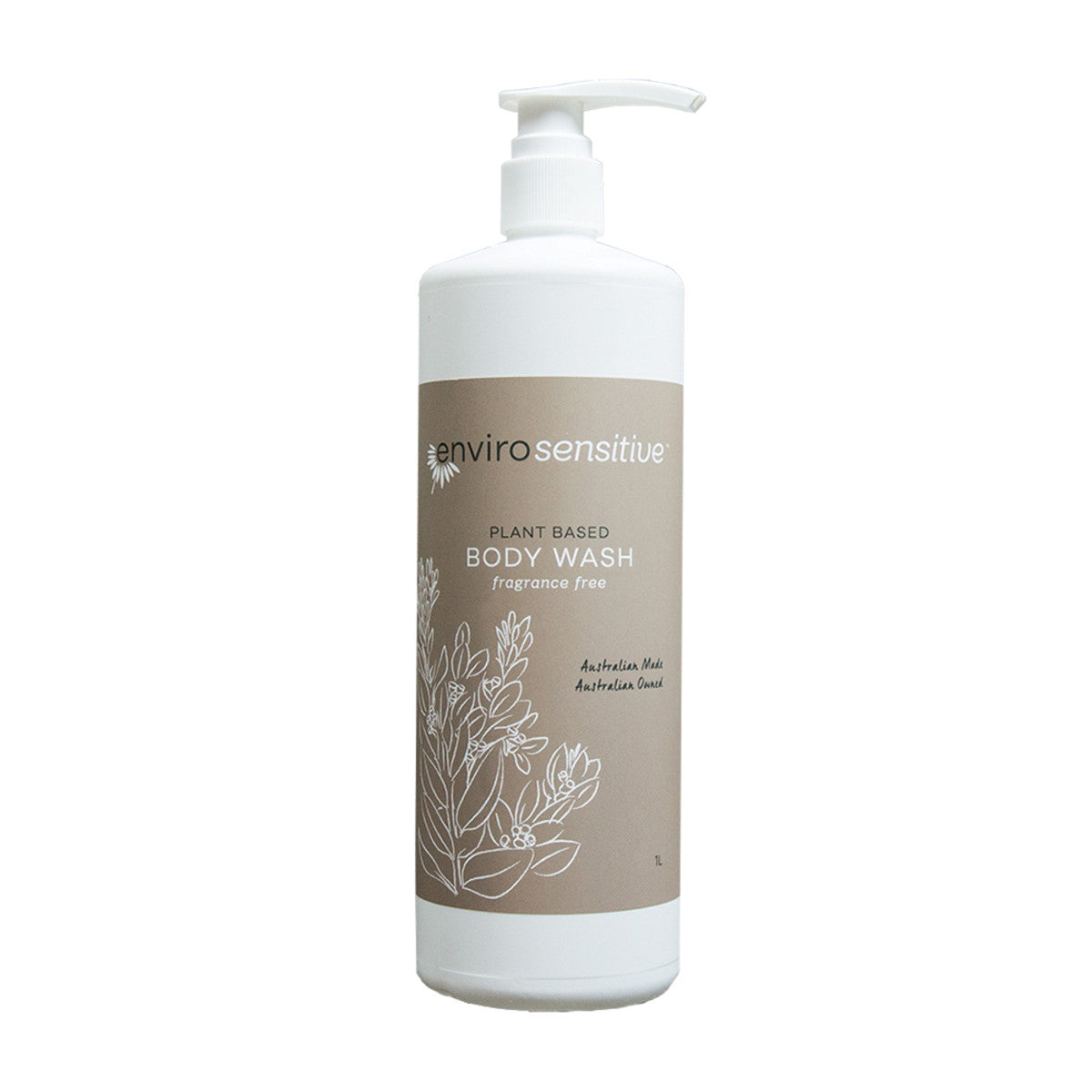 ENVIROSENSITIVE Plant Based Body Wash Fragrance Free 1L