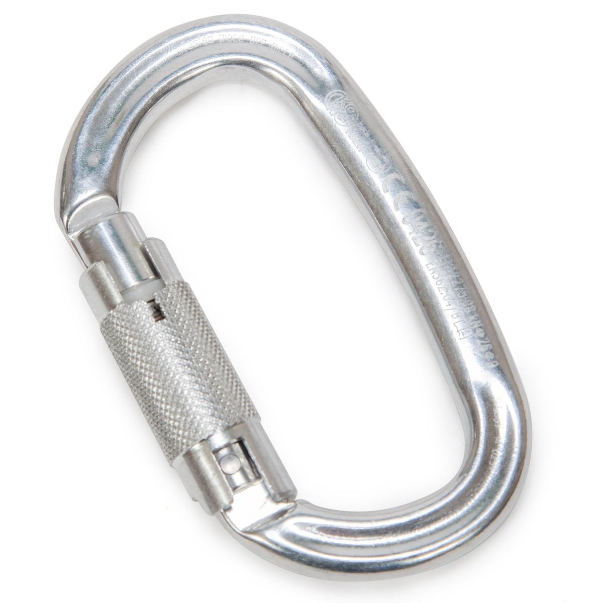 Kong Oval Carabiner - Silver