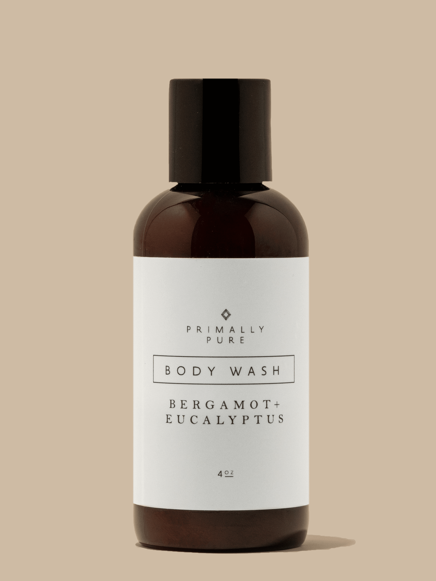 Body Wash (4oz) Body Wash Primally Pure Bergamot + Eucalyptus