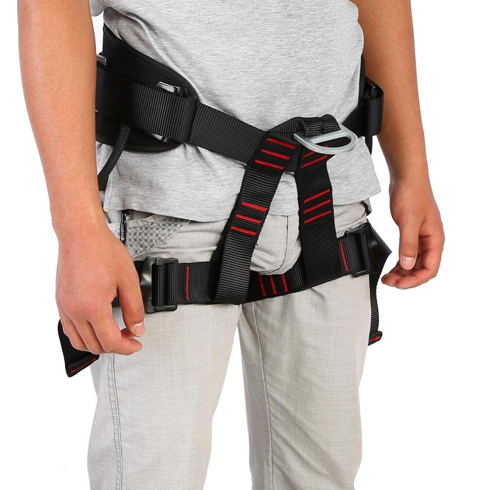 ACOUTO Adjustable Outdoor Heavy Duty Tree Climbing Rappelling Belt Safety Harness Protective Gear, Safety Harness, Climbing Harness