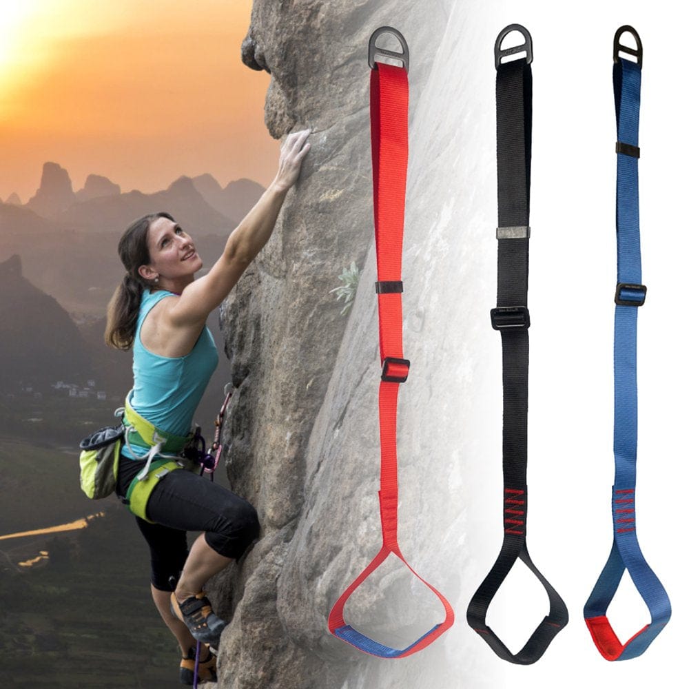 COOLL Foot Belt Wear Resistant High Strength Portable Climbing Rope Foot Loop for Mountaineering