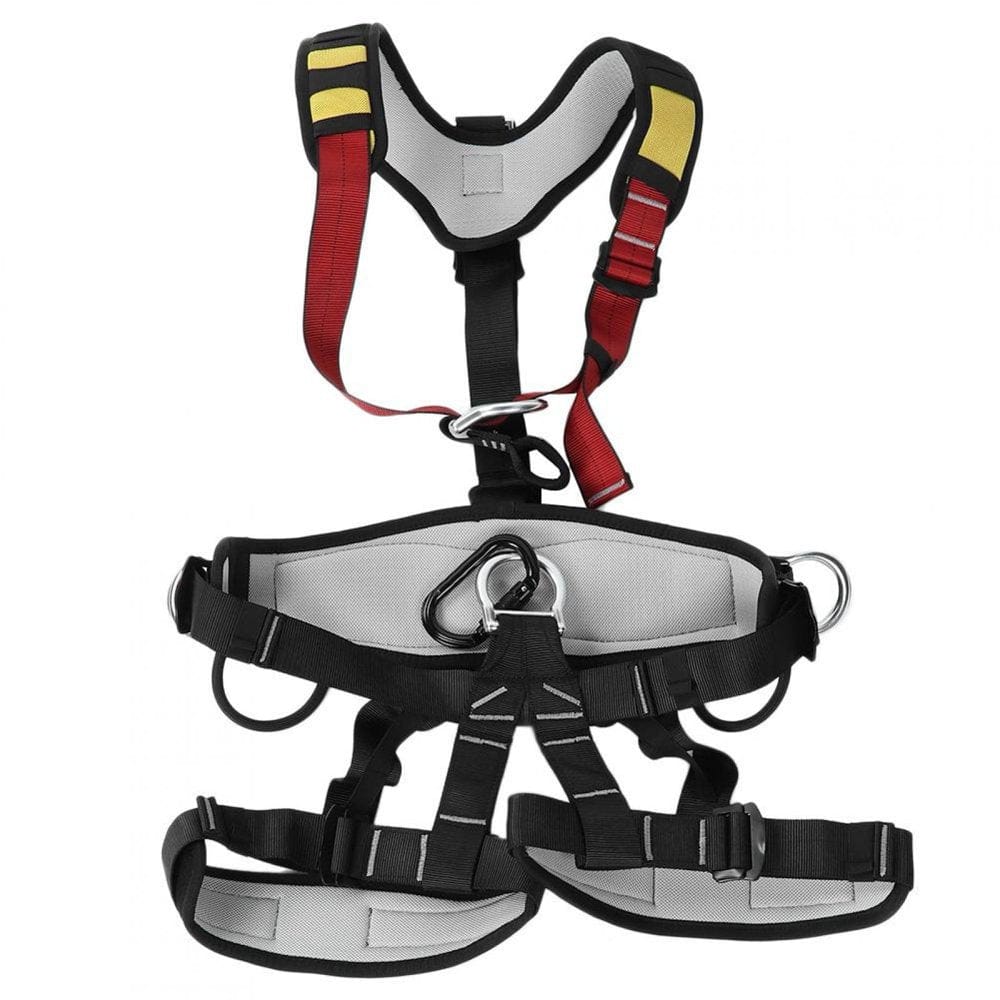 DOACT Aerial Work Rock Climbing Full Body Safety Belt Adjustable Harness Safety