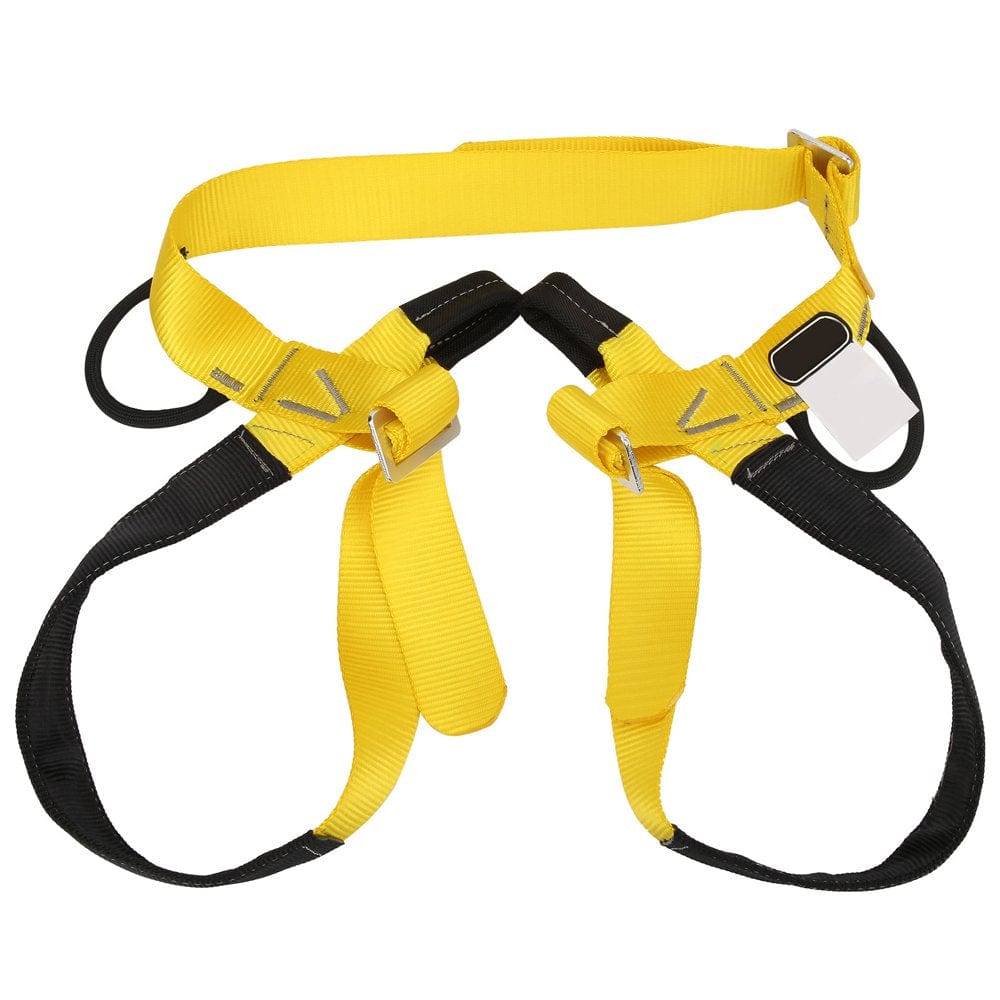 Fyydes Outdoor Sports Body Waist,Waist Support Half Body Harness,Camnal Outdoor Sports Rock Climbing Harness Waist Support Half Body Harness