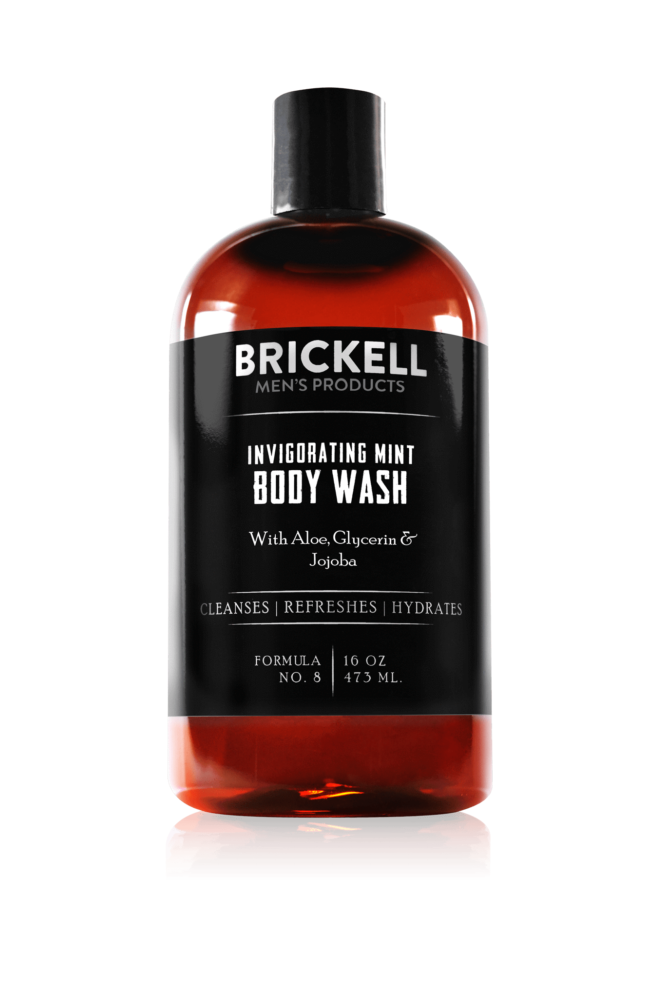 Brickell Invigorating Body Wash Mint - 473ml