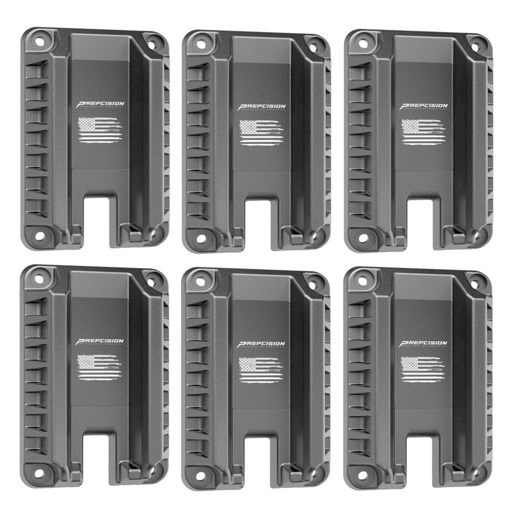 Prepcision Magnetic Gun Mount–Precision Quickdraw Gun Magnet - Gun Holster for Trucks, Cars, Cashier, Bedside – 50Lbs Capacity Gun Accessories Car Mount Magnet – Truck Gun Holder