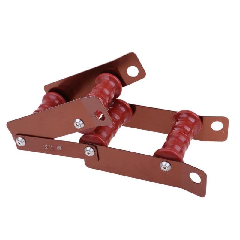 Rock Climbing Rope Edge Protector Rolling Rope Anchor Guard Roofing Rescue Caving