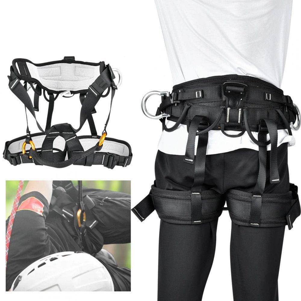 Tebru High Strength Polyester Ribbon Fall Protection Half Body Harness Climbing
