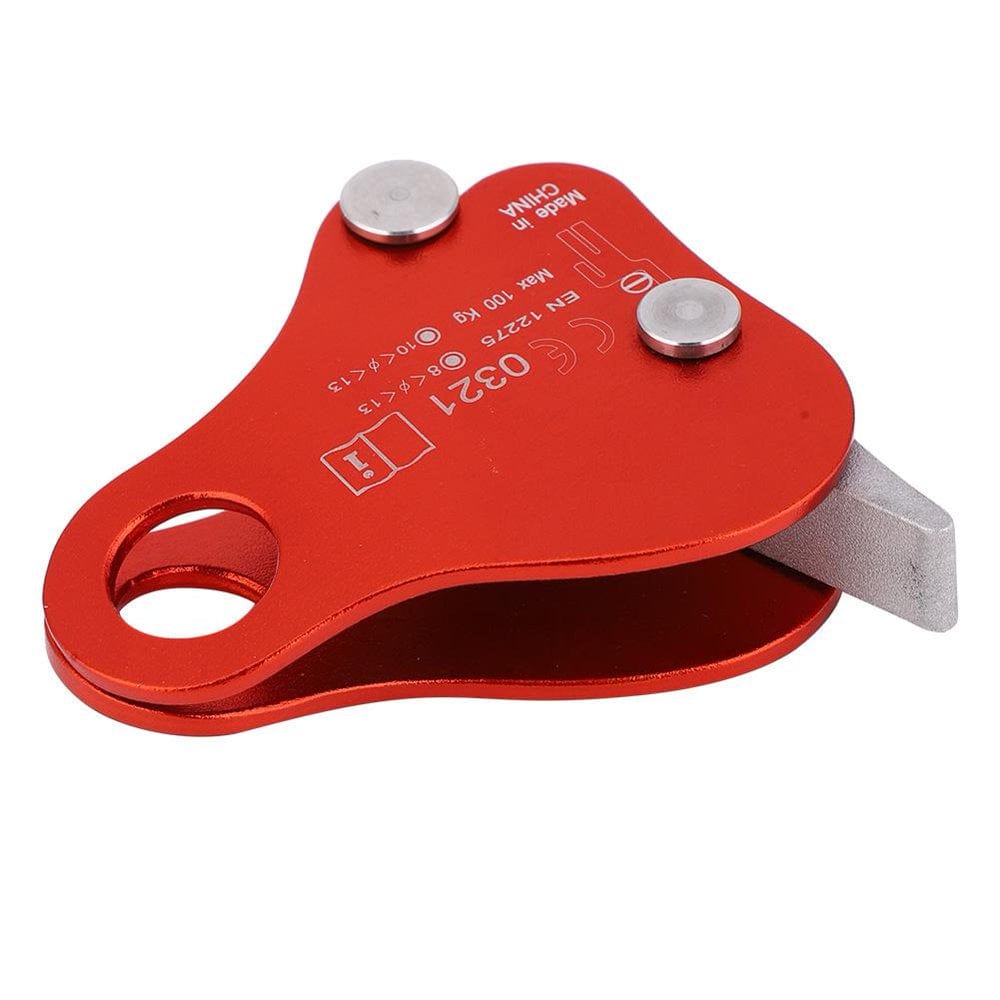 Tebru Rope Grab, Climbing Rope Grab, Al-Mg Alloy Mountaineering for Outdoor Climbing