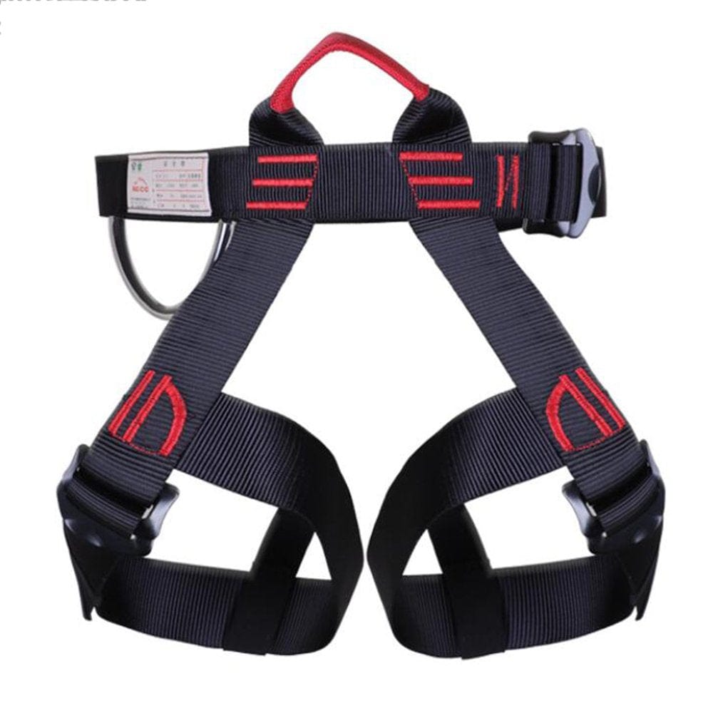 TINKSKY Outdoor Rock Climbing Harness Protect Waist Safety Harness National Standard Half Body Safety Belt