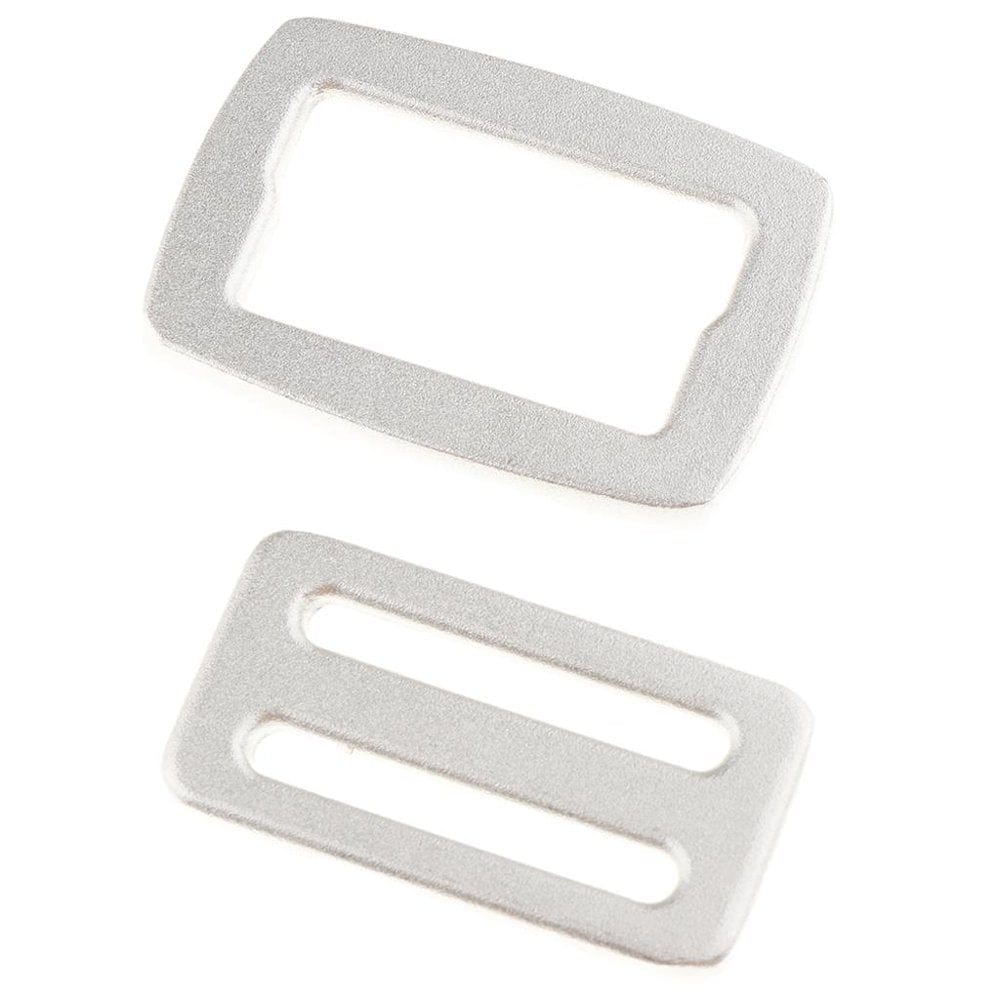 1 Pair Durable Alloy Snap Fastener Webbing Belt Clip Outdoor Training Climbing Tools