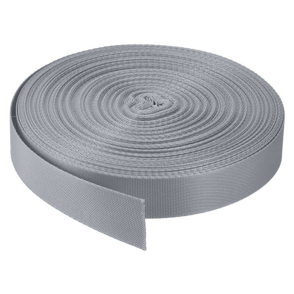 Flat Nylon Webbing Strap 1 Inch 30 Yards Blue for Backpack, Luggage-Rack