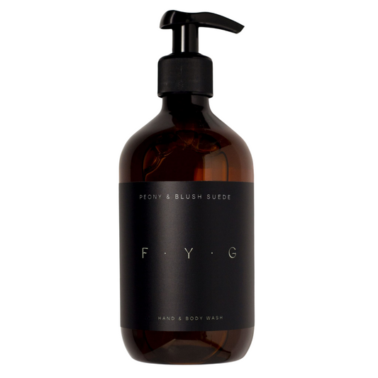 FYG - PEONY & BLUSH SUEDE HAND & BODY WASH