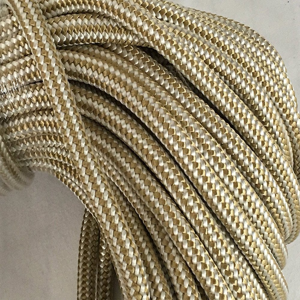 3/8" Premium Double Braided Nylon Rope, 50 Ft