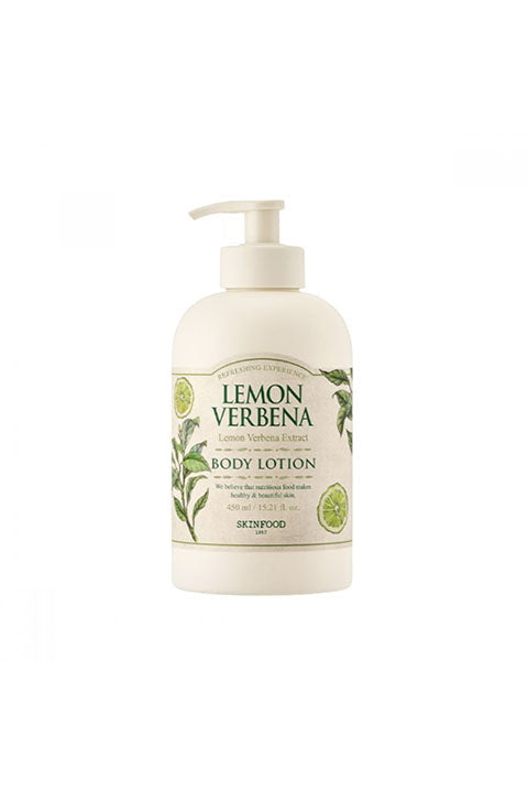 SKINFOOD Lemon Verbena Body Wash, Lotion 450ml - Palace Beauty Galleria
