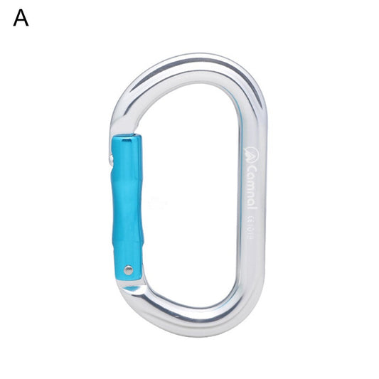 Fardo Climbing Carabiner Anti-Oxidation Wear Resistant Accessory Strong Load-Bearing D-Shaped Carabiners for Mountaineering