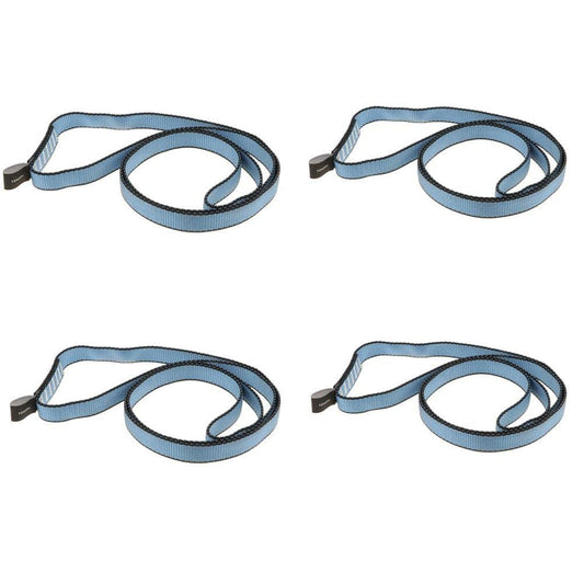 4Pcs 80Cm Lanyard Strap Rock Climbing Rope Sling Outdoors 23KN