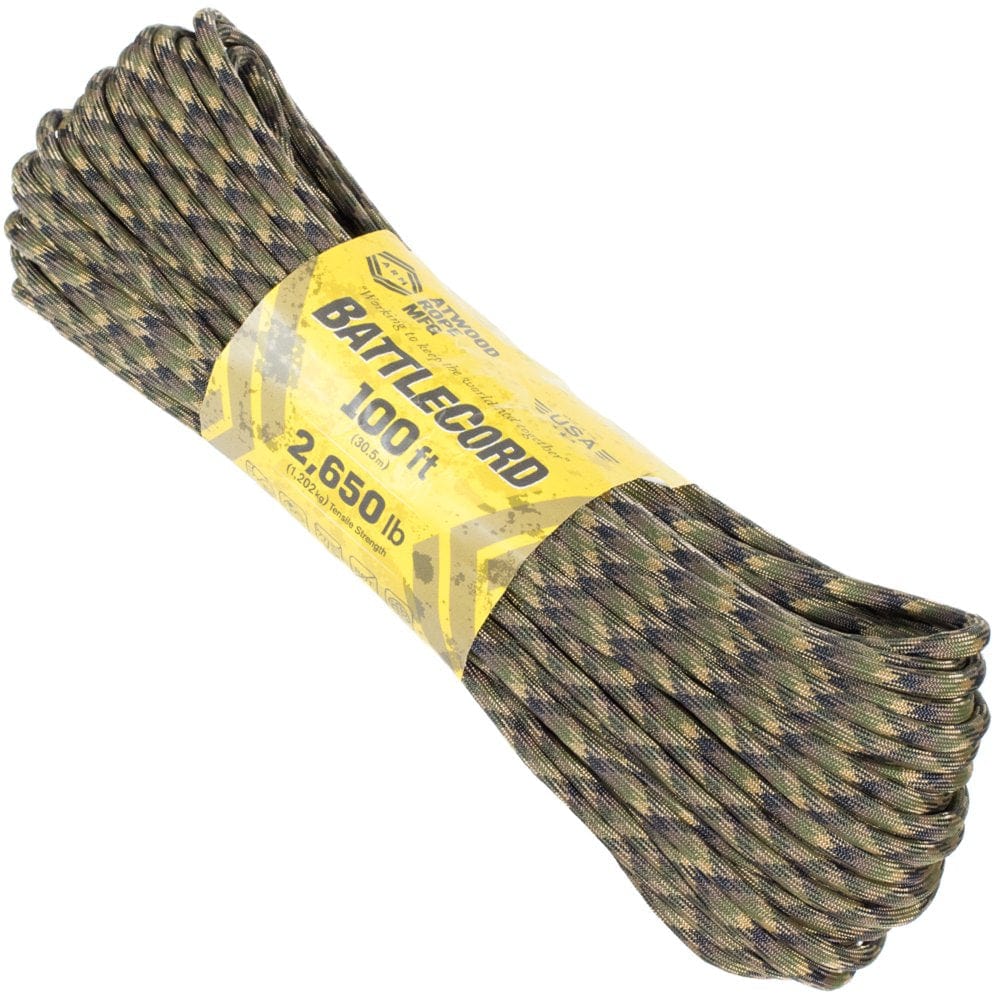 5.6Mm Battlecord – Ultra Strong & Tough Rope – 2650Lb Tensile Strength – USA Made