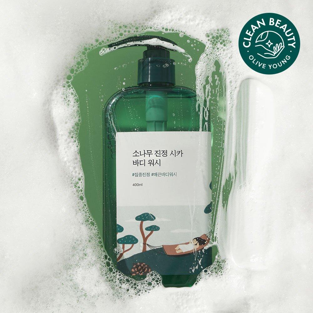 ROUND LAB Pine Tree Cica Soothing Body Wash 400mL