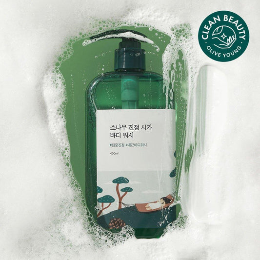 ROUND LAB Pine Tree Cica Soothing Body Wash 400mL