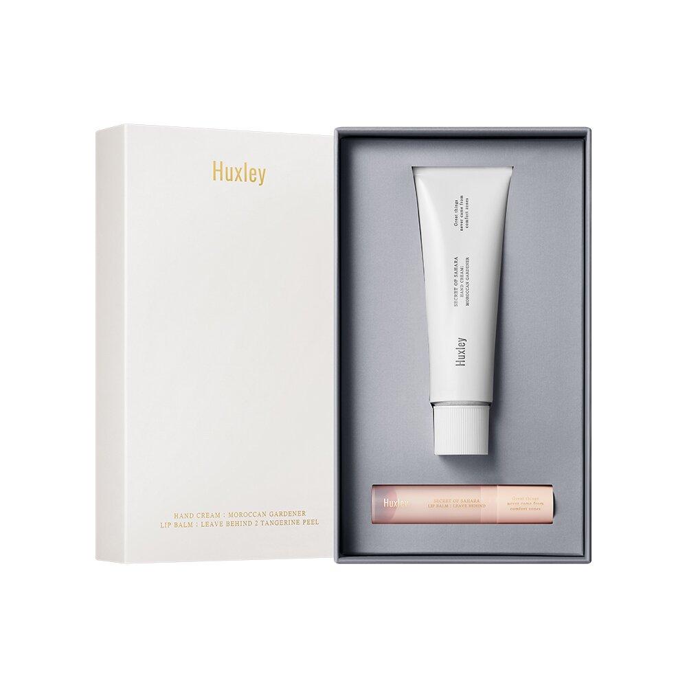 Huxley Hand Cream & Lip Balm Duo Choose 1 out of 3 options