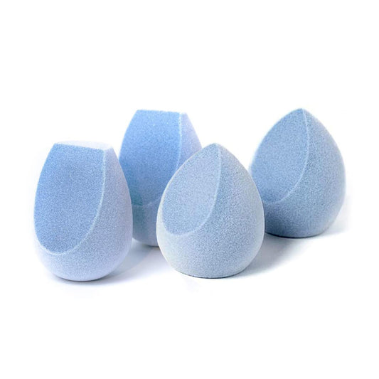 JUNO & Co. Microfiber Sponge, Latex-Free, Dual Layer Technology, Flawless Makeup Blender for Foundations, Powders and Creams (Microfiber 4Ever Sponge Bundle)