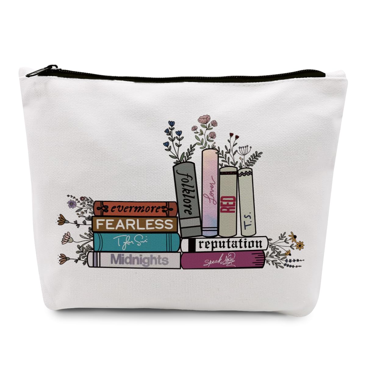 gfuhlre Version Makeup Bag Travel Toiletry Bag for Women Music Lover Gift TS Fans Song Lyrics Gift Singer Merchandise for Fans Friends Daughter Girls Sister, Friendship Birthday Christmas Gift Ideas