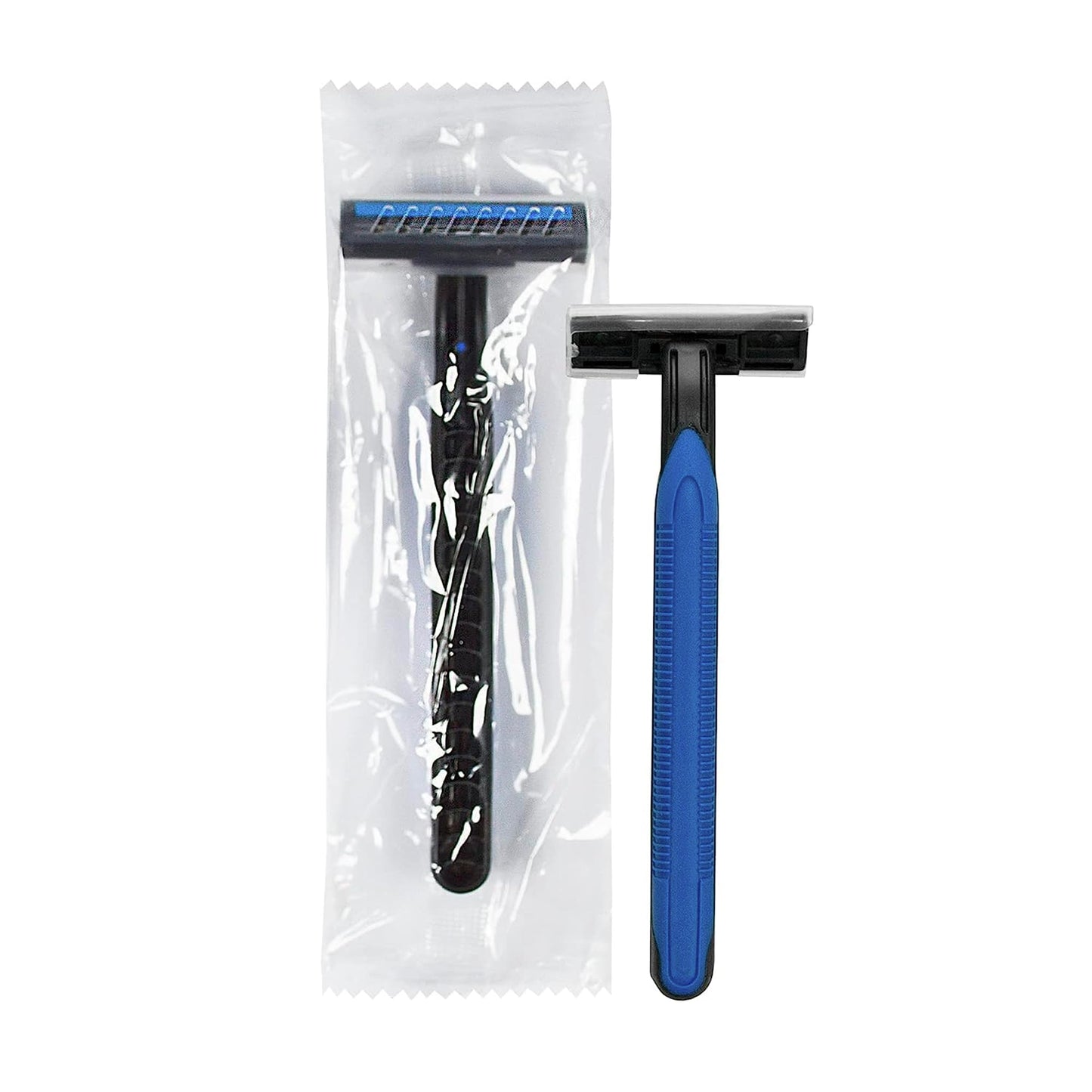Double Blade Shaving Razor | Individually Wrapped | Disposable for Hotel & Hospitality (Case of 144)
