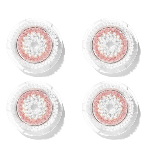 Clarisonic Radiance Facial Cleansing Brush Head Replacement | Compatible with Mia 1, Mia 2, Mia Fit, Alpha Fit, Smart Profile Uplift and Alpha Fit X, Pack of 4