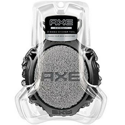 AXE Shower Tool Skin Cleanser for Smoother Skin Detailer Exfoliates & Gently Cleanses One Size, (Pack of 1)