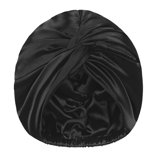 Satin Bonnet Silk Bonnet Hair Bonnet for Sleeping, Large Adjustable Hair wrap Hair Cap for Women Curly Natural Hair