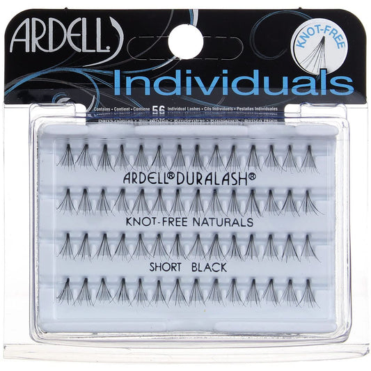 Ardell DuraLash Naturals Flare Individual Lashes, Short Black 56 ea (Pack of 12)