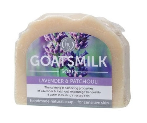 Harmony Soapworks Lavender & Patchouli Goat's Milk Soap 140g x 5 packs