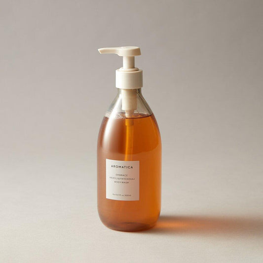 [Large Size] AROMATICA Embrace Body Wash/Lotion Neroli & Patchouli 500mL