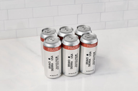 6-PACK BODY WASH REFILLS - WHITE VETIVER & CEDARWOOD