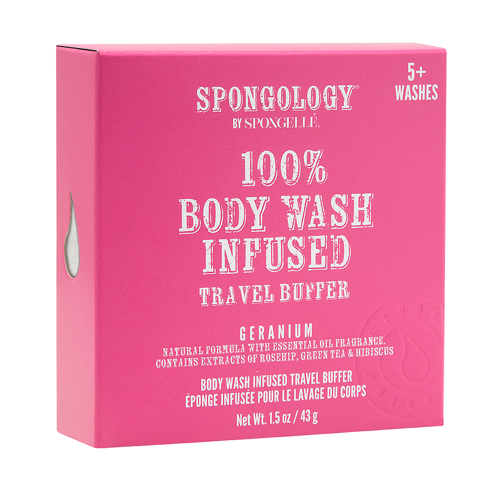 Geranium Travel Buffer | Spongology