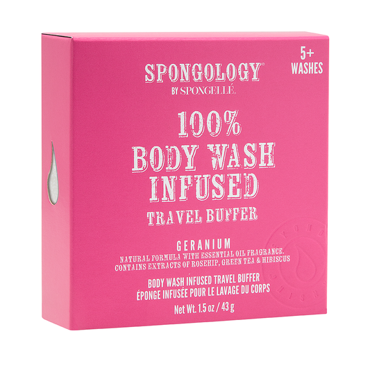 Geranium Travel Buffer | Spongology