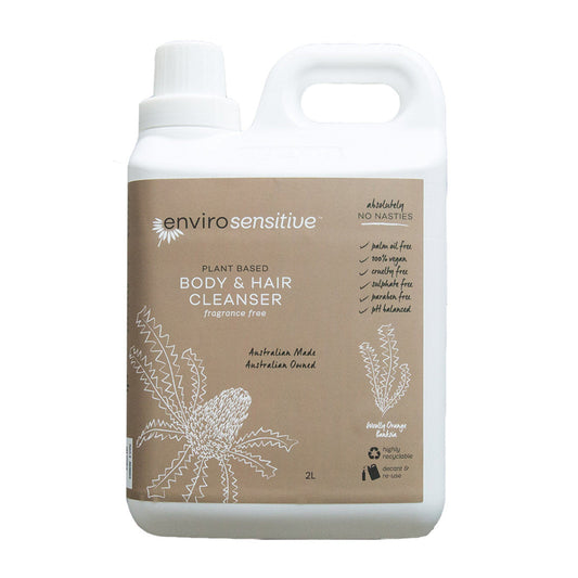ENVIROSENSITIVE Plant Based Body & Hair Cleanser Fragrance Free 1L