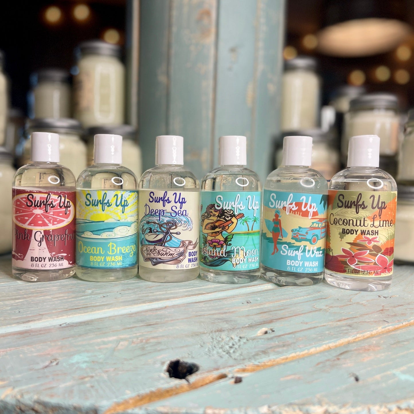 6 for $50 Best Sellers Body Wash Set