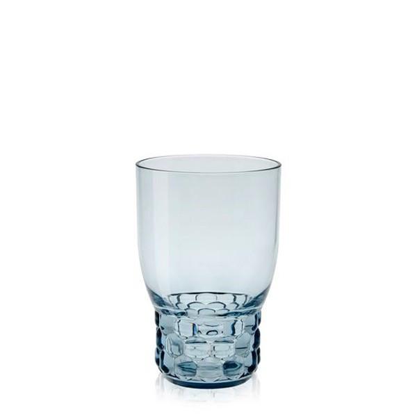 Jellies Medium Tumbler Glass, Set of 4 Tumbler Glass Kartell Light Blue - Set of 4