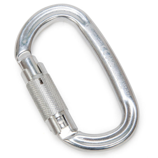Kong Oval Carabiner - Silver