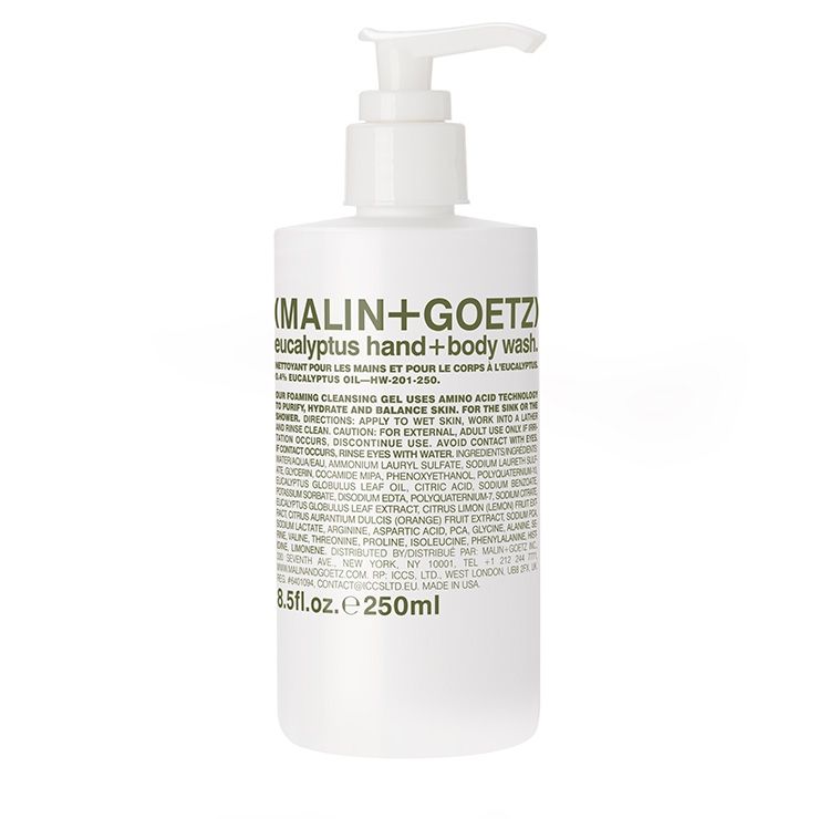 Malin + Goetz Eucalyptus Hand + Body Wash – 250ml  /472ml