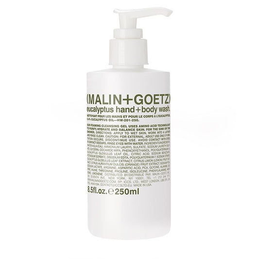 Malin + Goetz Eucalyptus Hand + Body Wash – 250ml  /472ml
