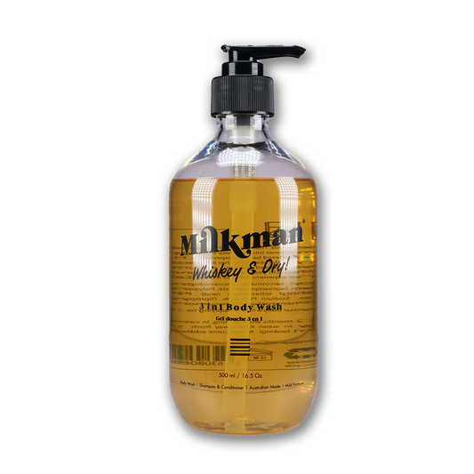 Milkman 3 in 1 Body Wash - Whiskey & Dry